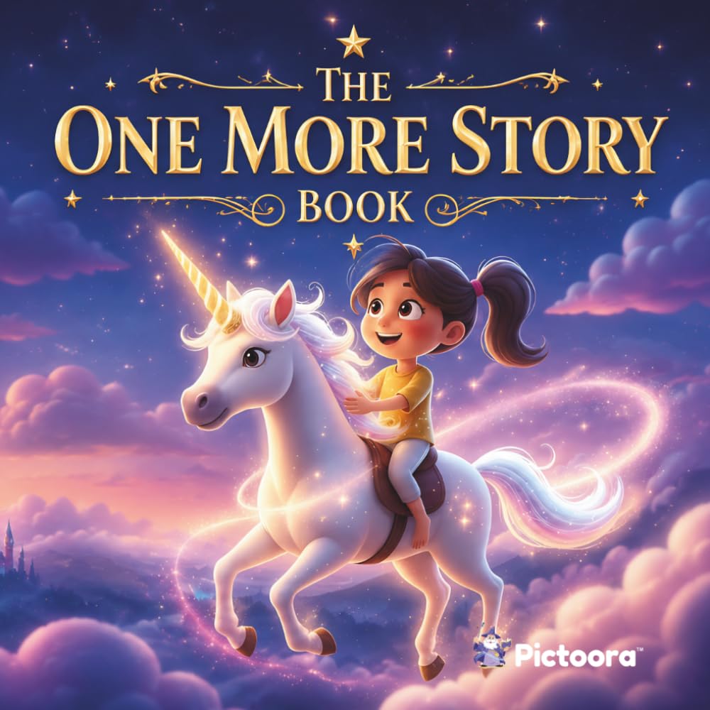 The One More Story Book: A Magical Bedtime Adventure About a Princess and Her Unicorn: A Heartwarming Bedtime Story for Girls Ages 3–6
