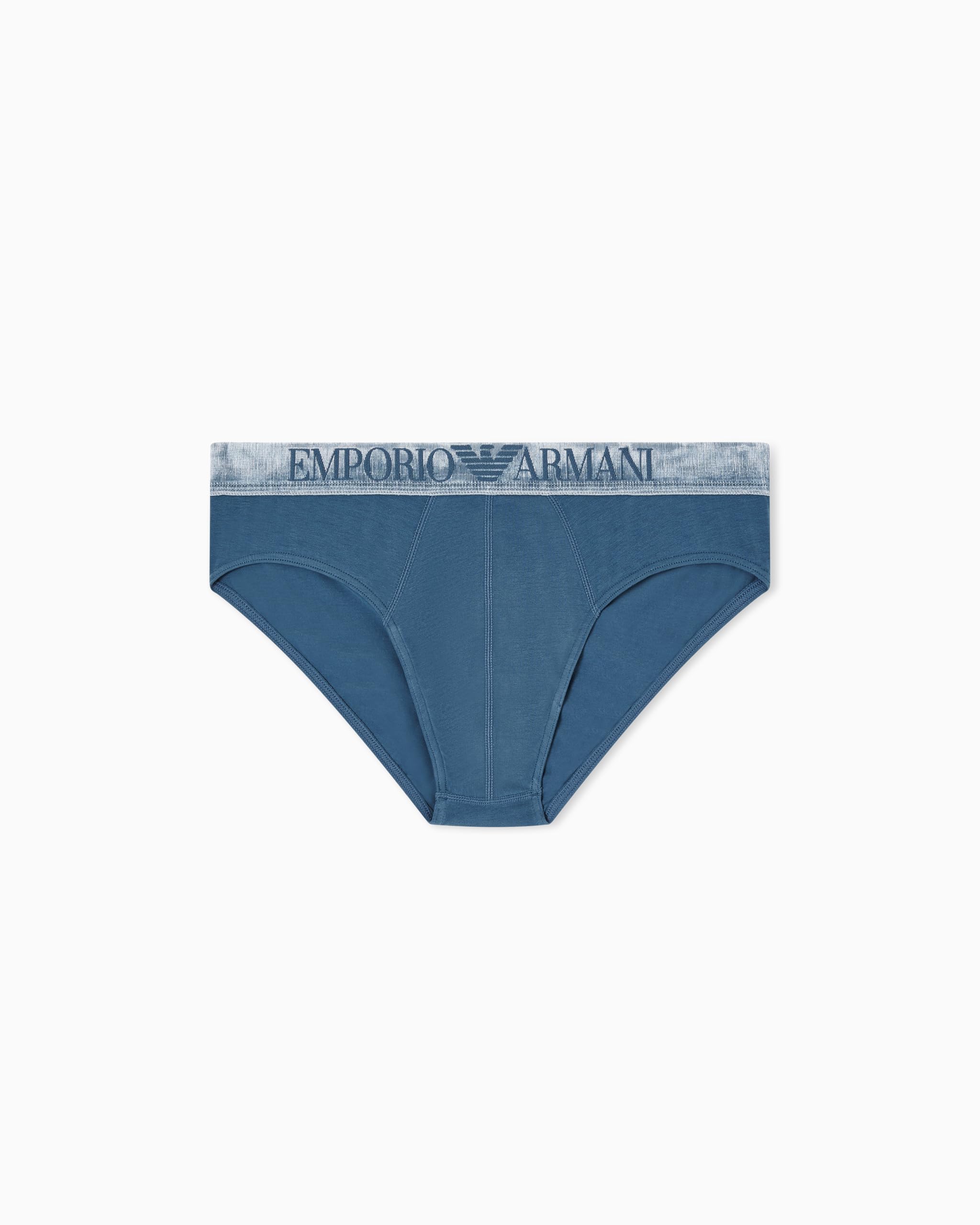EMPORIO ARMANI Confezione da 3 Slip da Uomo, AR. Blu/Orion/AR.Blu, L