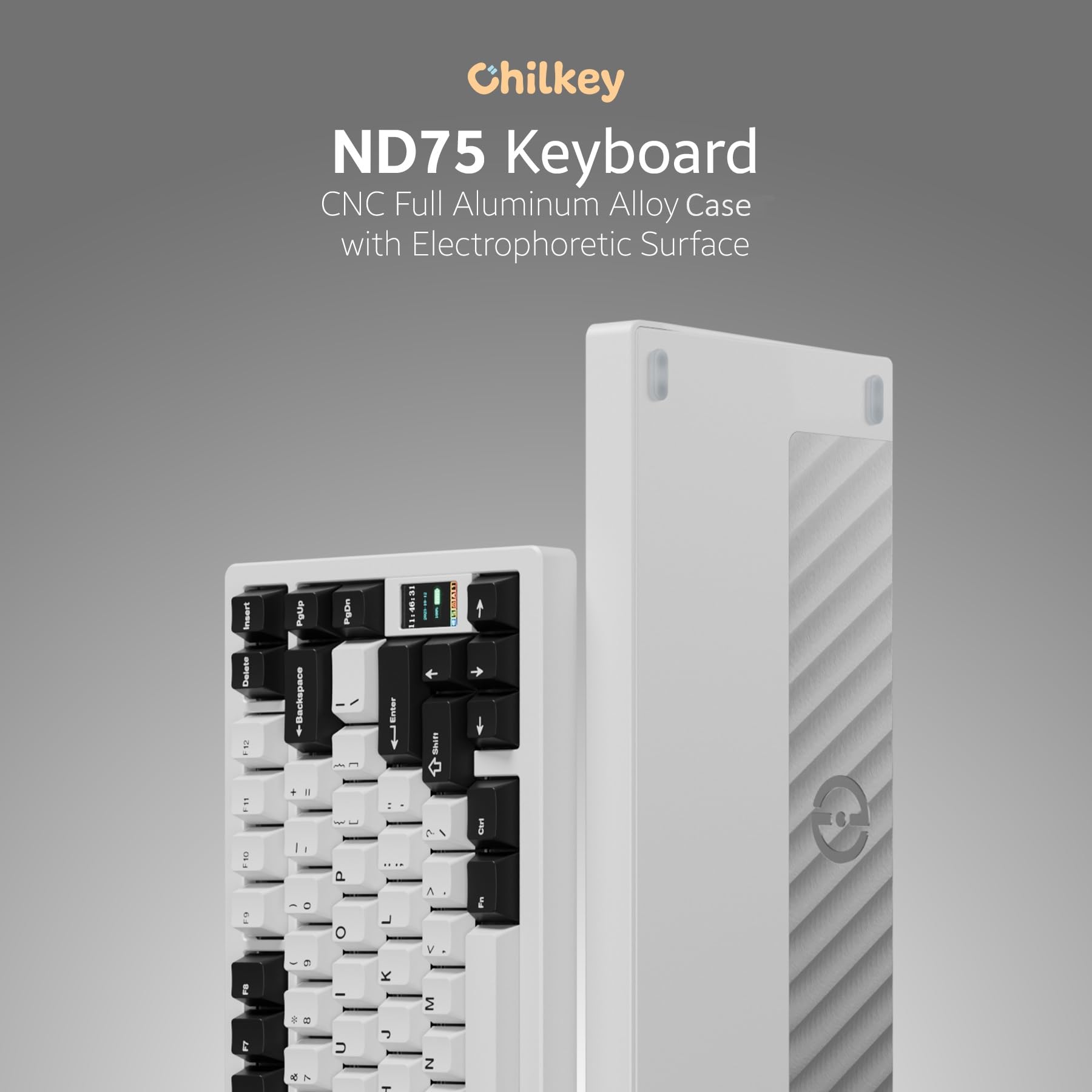 OOCTPK Chilkey ND75 Aluminum Keyboard 75% Wireless RGB Keyboa - Dettaglio