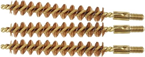Miniatura 7 de Tipton El mejor cepillo de perforación de pistola paquete de 3 cerdas de bronce calibre 17 para eliminar incrustaciones y residuos en el barril