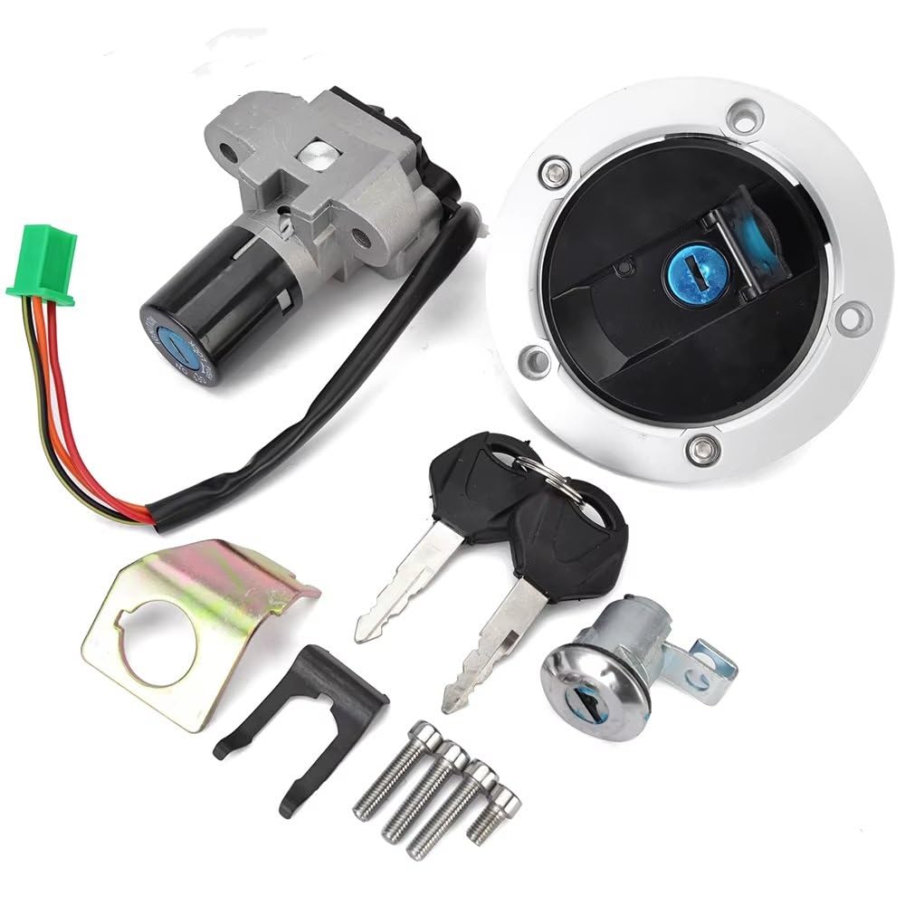 Interruttore di accensione per Moto Compatibile con Suzuki GW250, Inazuma 2014-2017 e GSXR250 2013-2017. Kit di bloccaggio Tappo Serbatoio per Interruttore di accensione Moto 3710148860