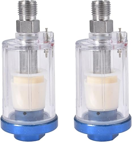 labwork Filtro separador de aceite, filtro de aerógrafo de repuesto para compresor, manguera de línea de aire, herramientas de aire, pistolas de