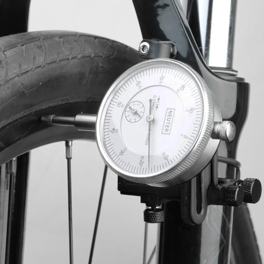 HTU Fahrradfelgen-Ausrichtständer – Praktisches Werkzeug zur Radspeichenjustierung, Wartung, MTB-Bike-Reparatur und Fahrrad-Equipment-Black BT110A-10PCS