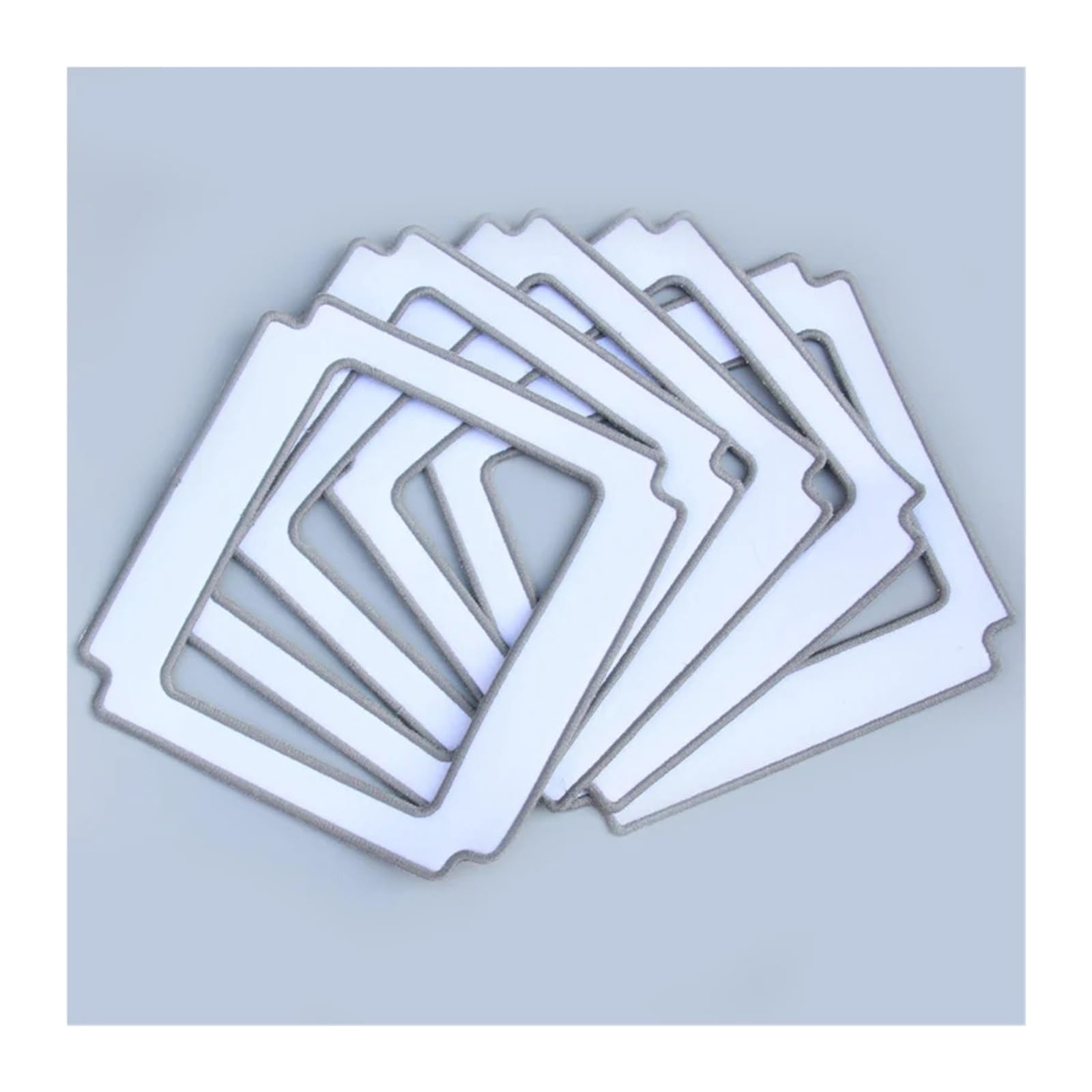 Paño De Fregona De Microfibra, Compatible Con ECOVACS, Almohadillas De Limpieza De Microfibra Winbot W830, Trapos De Repuesto, 10 Unids/lote