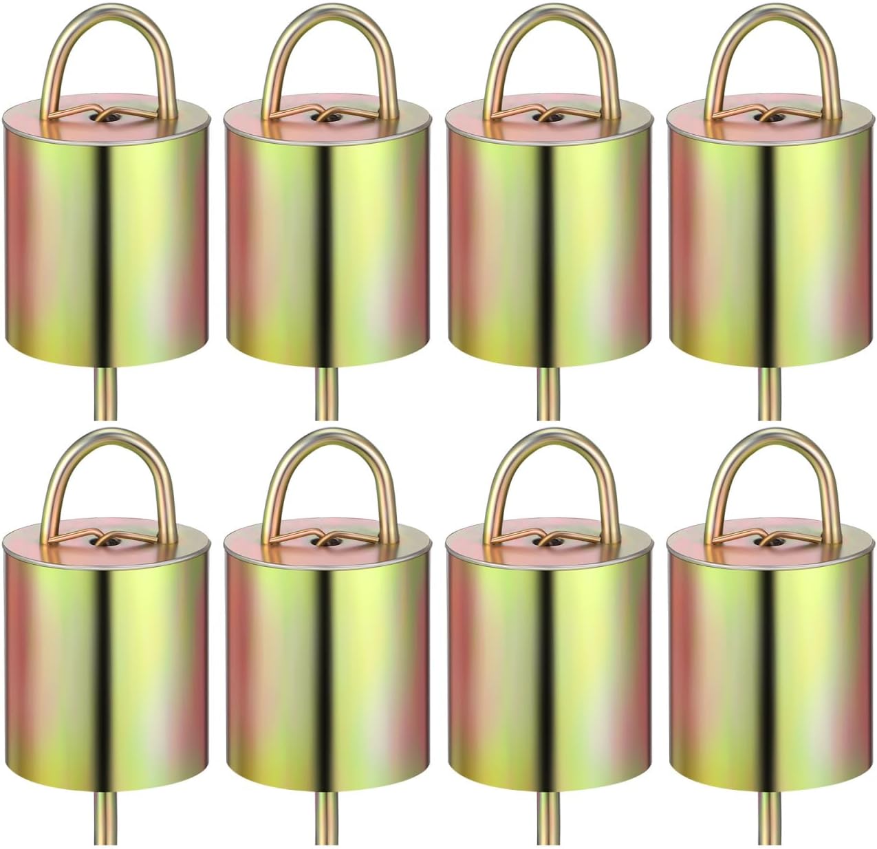 Goat Bells for Livestock Collars Rustic Copper Cow and Sheep Bells 2.55X1.37In Loud Sound Durable Metal Farm Grazing for Animal Tracking and Rustic Home D Cor