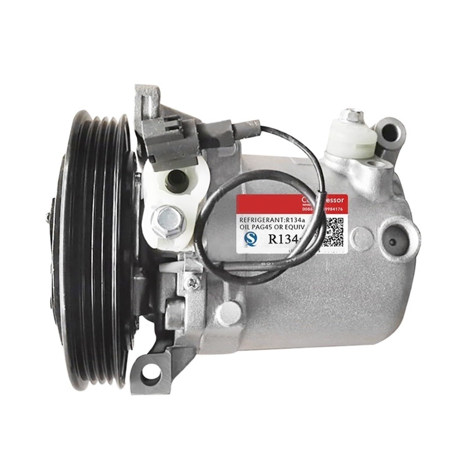 Air Conditioning Compressor AC Compressor Compatible For Subaru Impreza WRX STI JDM 2002 2003 2004 2005 2006 2007 CR10 Air 73111-FE030 73111FE030 A4201101A00003 12V