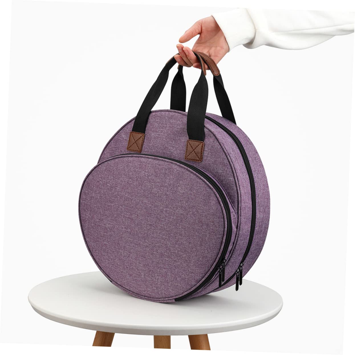 BELLIFFY Embroidery Kit Holder Embroidery Kits Bag Multiple Compartments Storage Pouch for Floss Scissors Pens