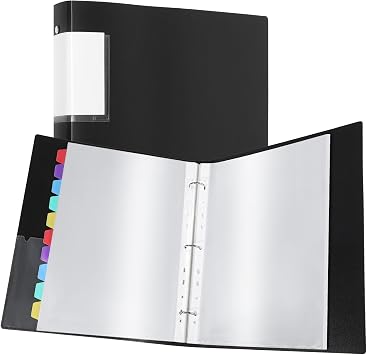 Ring Binder Display Folders, A4 Presentation Ring Binder Folders