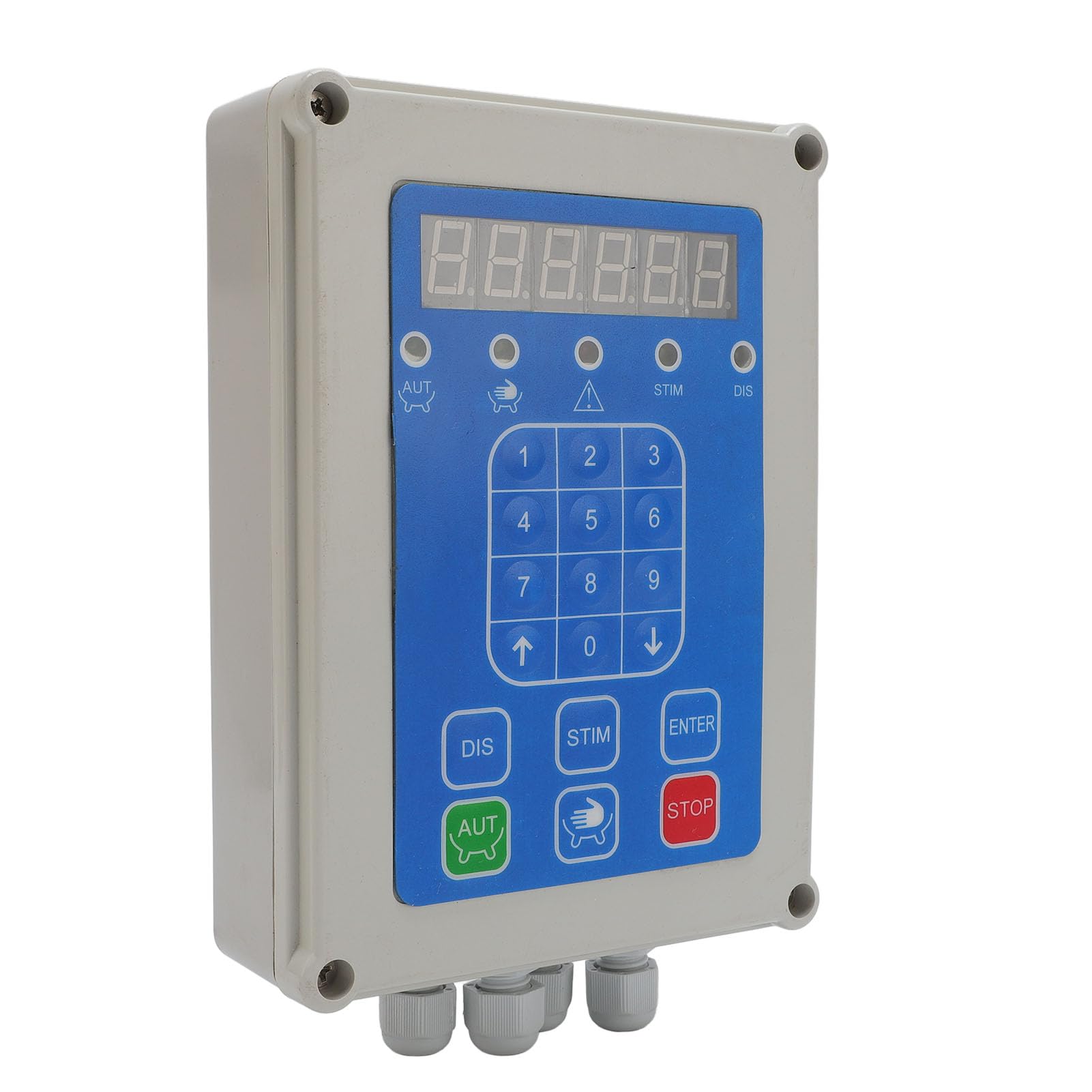 Controlador de Máquina de Ordeño, Panel de Control de Máquina de Ordeño ACR de 24 V con Pulsación Ajustable, Cierre Automático de Vacío, Monitoreo de Datos en Tiempo Real para Sistemas de de