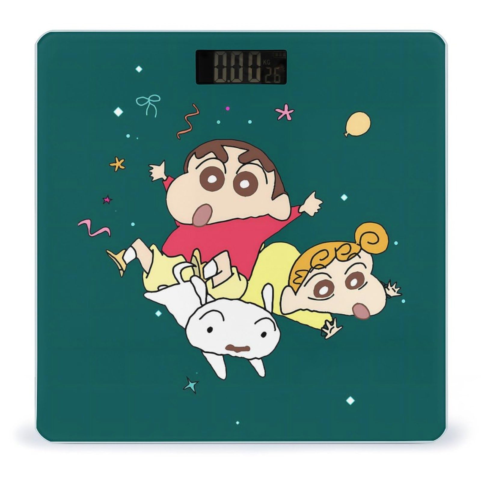 Amazon.co.jp: クレヨンしんちゃん 体重計 高精度 ボディ