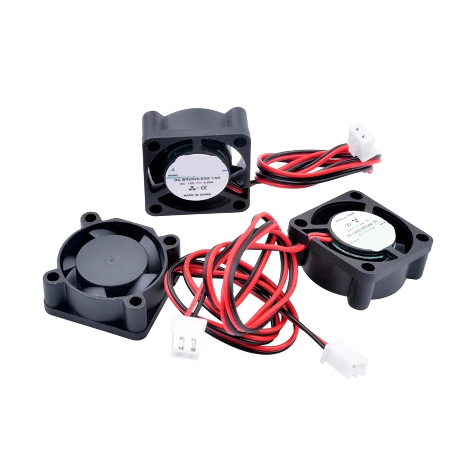 JJKKOZVQF 1PCS 2510 2.5cm 25mm fan 25x25x10mm DC5V 12V 24V 2pin Hydraulic Small cooling fan(24V)