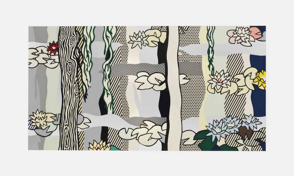 Roy Lichtenstein peinture murale moderne pour sublimer la décoration de votre bureau