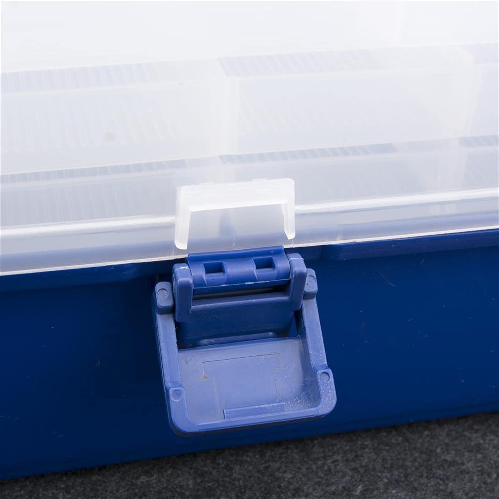 Cassetta Portautensili Organizer for cassetta degli attrezzi portatile con maniglia Valigetta for attrezzi multistrato for riparazione auto da pesca for elettricista for la conservazione domestica Via