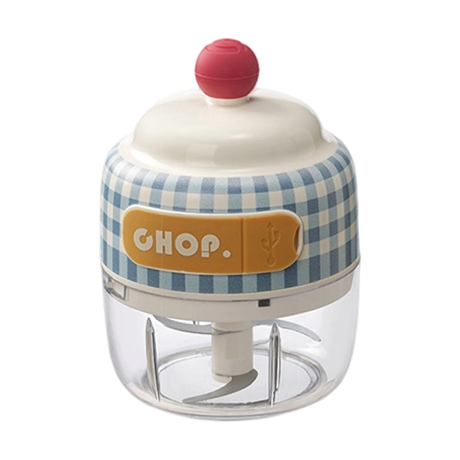 Tsophreniq Food Masher 150ML Portable Electric Food Processor for Garlic Hot Pepper Meat Onion Rechargeable Adjustable Garlic Grinder