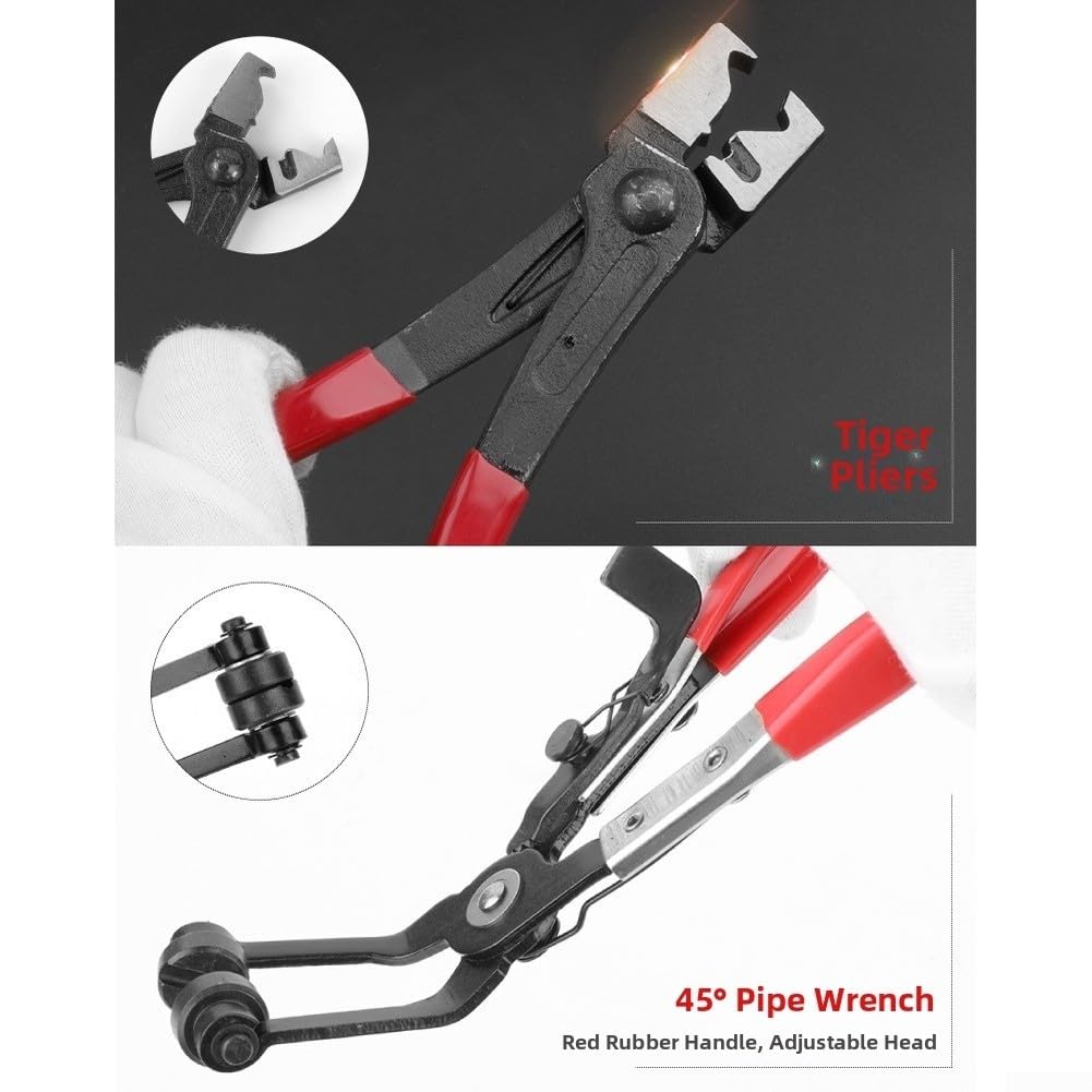 Kit 9 Pinces Colliers Serrage Acier Longue Portée Kit 9 Pinces