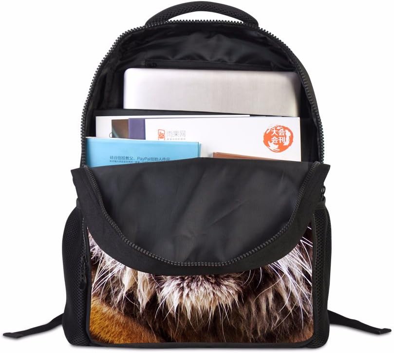 Crazy Snake Printed School Backpack Pattern Really Cool Animal Rucksack for Boys College Day Pack Laptop Bag