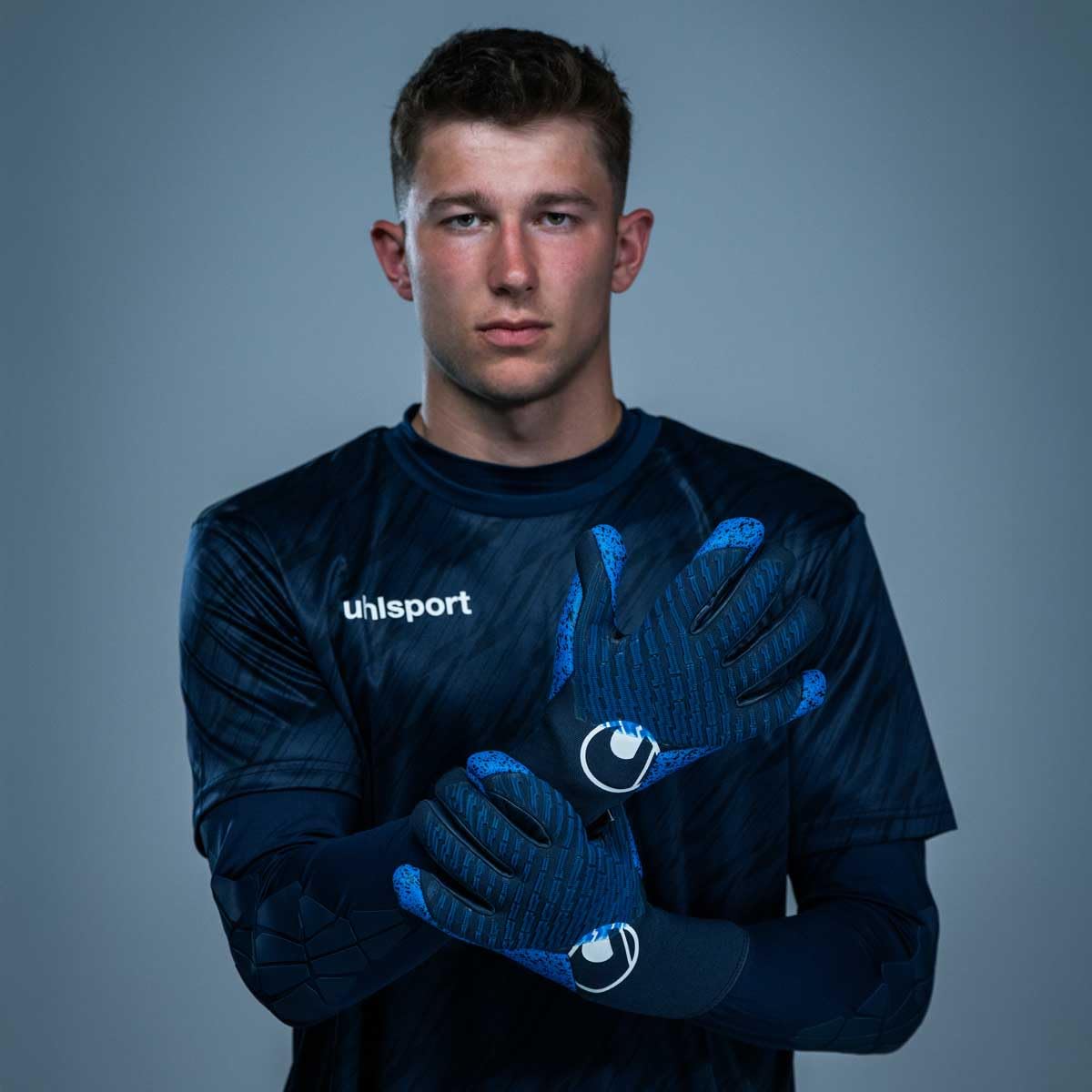 uhlsport Uhlsport Aquagrip Hn - Guanti da Portiere di Calcio Bambini e Adulti