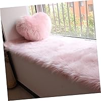 Vista 6 de ABOOFAN Almohada esponjosa con diseño de corazón, almohada decorativa suave para amigos