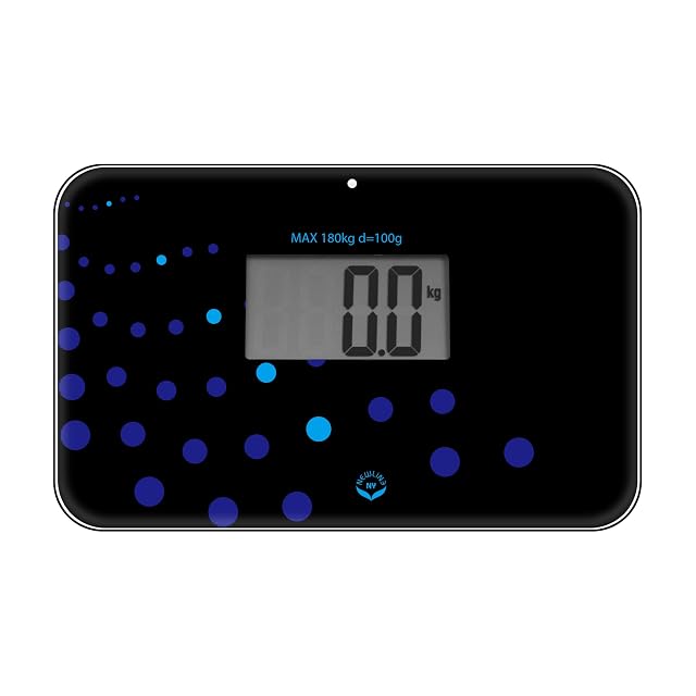 NewlineNY Auto Step On Super Mini Travel Bathroom Scale 5 25 x 8 5 SBB0638SM Twendy Wave