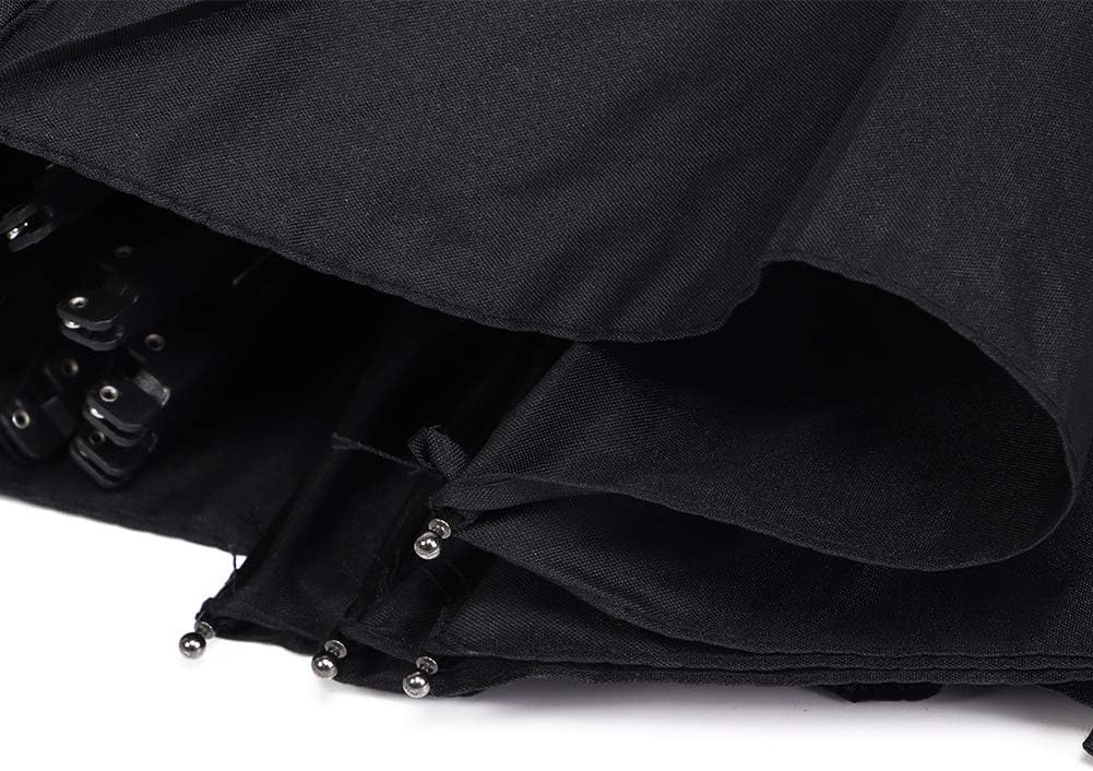 Fully Automatic Umbrella Foldable Sun Umbrella Automatic Open Close Windproof Travel Umbrella with Sun Protection Mini Portable Home Automatic Open Umbrella