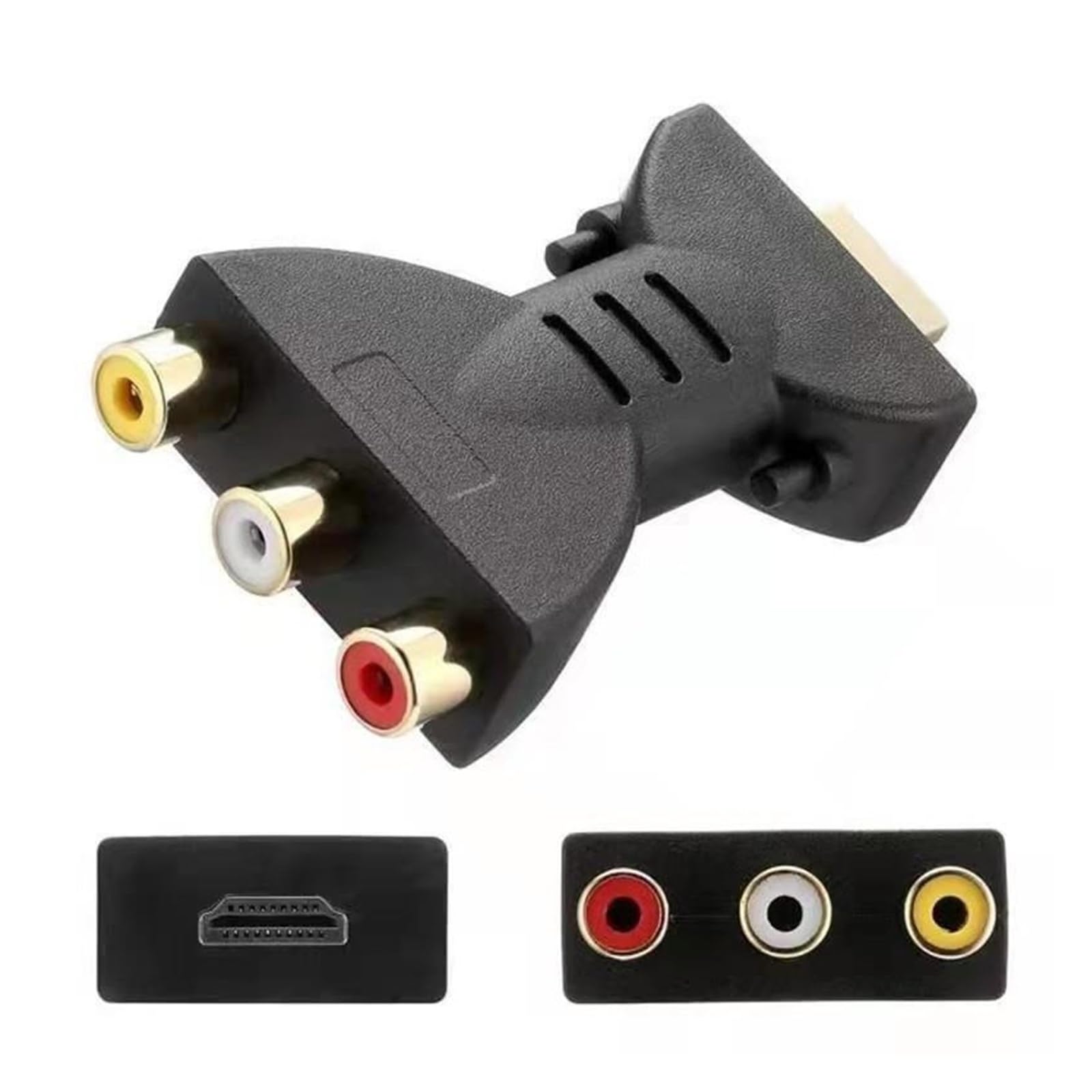 1080P HDMI to RCA AV Converter HDTV2AV Red White Yellow Cable