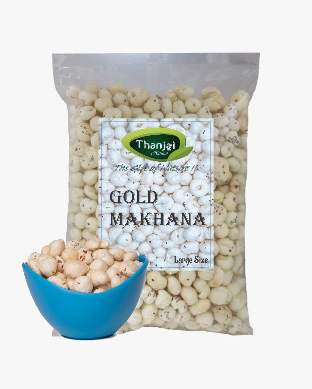 See full amazon price history chart for Thanjai Naturals Pure Makhana 800g Jumbo Handpicked Lotus Seeds/Large Size Gold Makhana/Fox Nuts Big Size Phool Makhana (Pop/Gorgon Nut Puffed Kernels) Thanjai Naturals Pure Makhana 800g Jumbo Handpicked Lotus Seeds/Large Size Gold Makhana/Fox Nuts Big Size Phool Makhana (Pop/Gorgon Nut Puffed Kernels) (B09M9PKM8Y) Amazon Price History, Amazon Price Tracker
