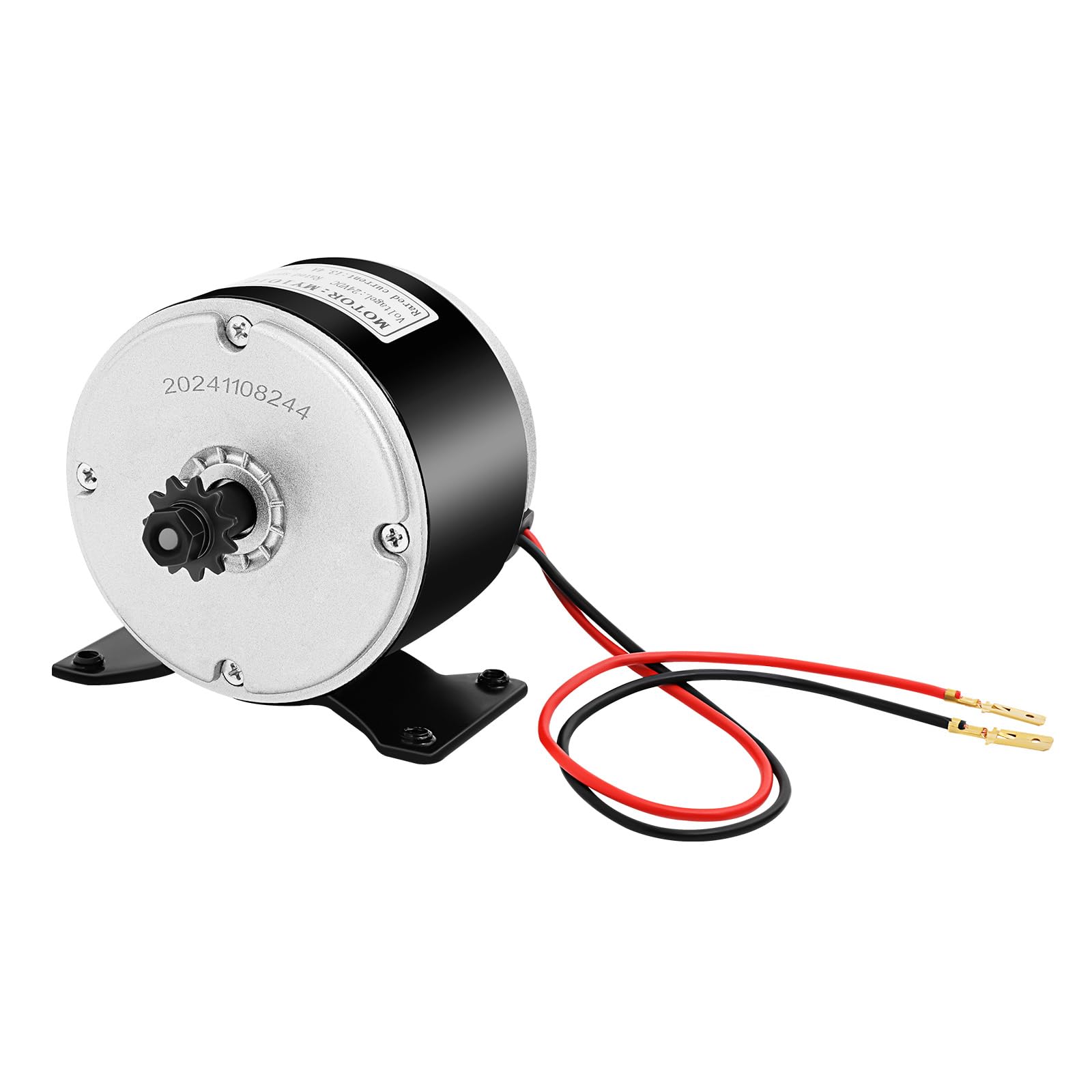 24V 250W Permanent Magnet DC Motor, 2750RPM Brush Motor for Electric Scooters, High Efficiency