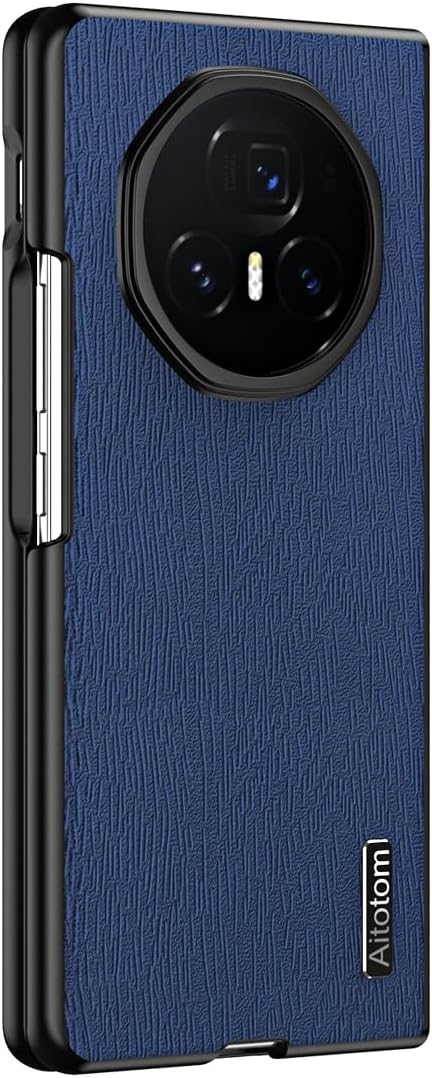 Flip Phone Case Compatible with Honor Magic V3,Ultra-Thin Drop-Proof PC Hard Case Compatible with Honor Magic V3 5G FCP-AN10 Case Cover Blue