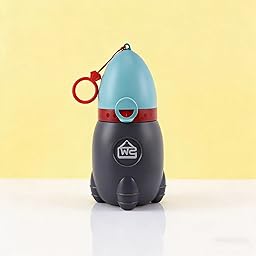 Toddler Portable Potty-Lightweight & Leak-Proof Design for Car, Camping, and Road Trips | Fun Rocket Shape Encourages Potty Training | Easy to Carry and Clean for On-the-Go Families