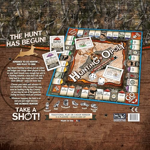 Late for The Sky Hunting-Opoly Juego de Mesa Estratégico miniatura 5