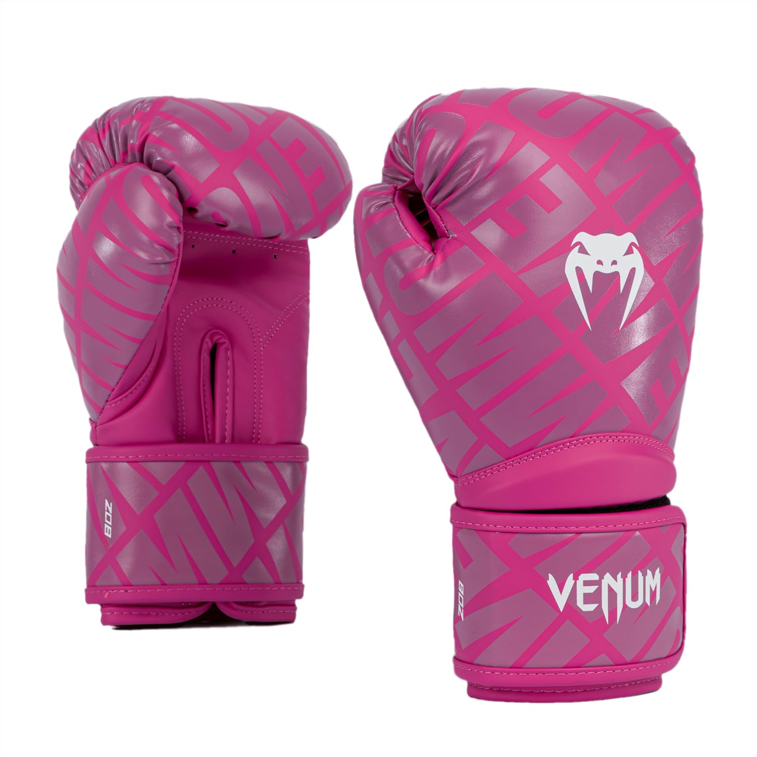Venum Contender 1.5 dziecięce rękawice bokserskie - czarne/białe - 113.4 g