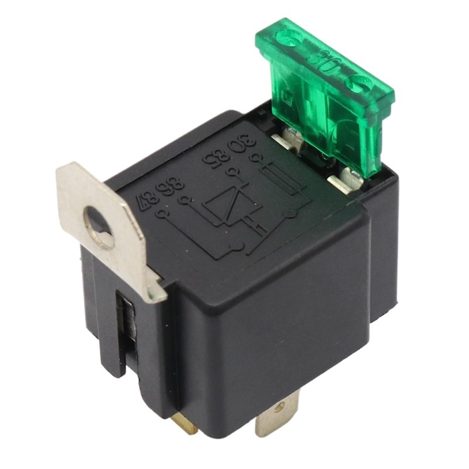 Relés de primera calidad de 12V y 30A con fusible integrado contra sobrecargas