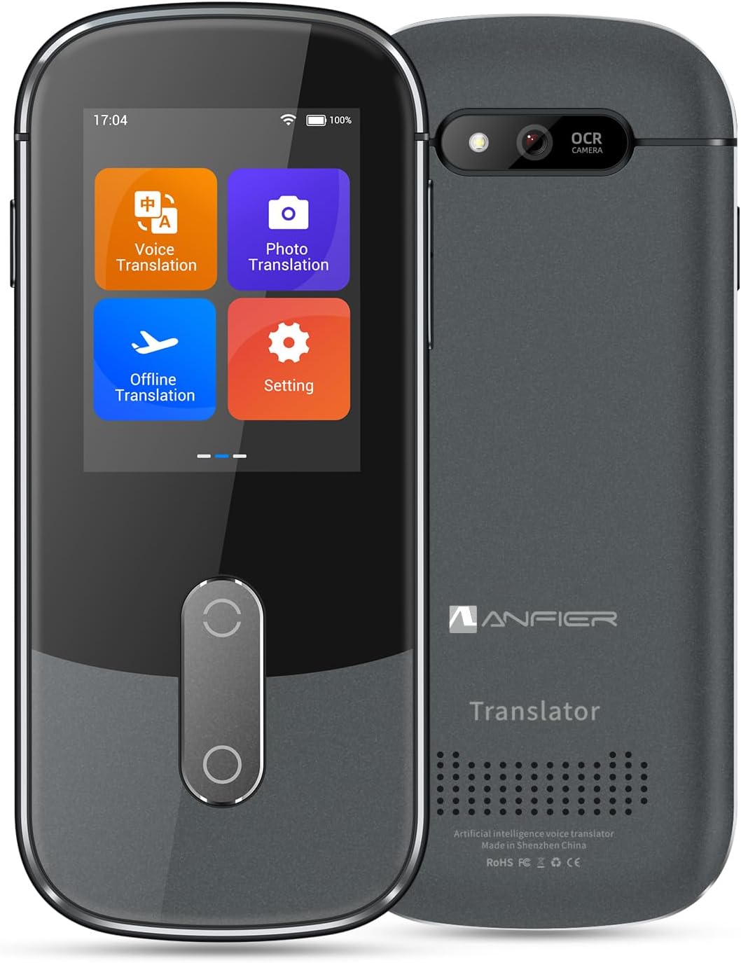 Language Translator Support 127 Languages Voice Translation Image Translation W09 Wi-Fi Hotspot Connection