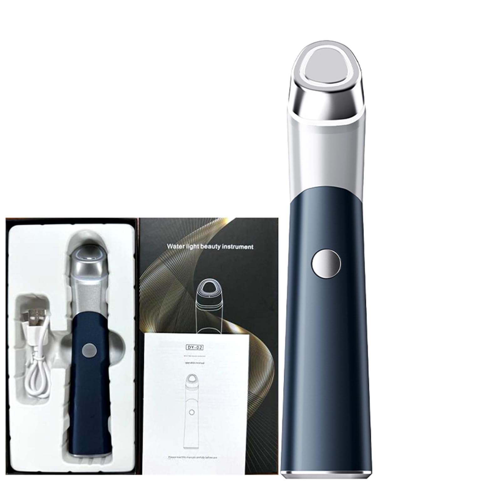 EMS Appareil de soins de la peau, micro-courant, lumière rouge, stimulateur  de lueur de lumière