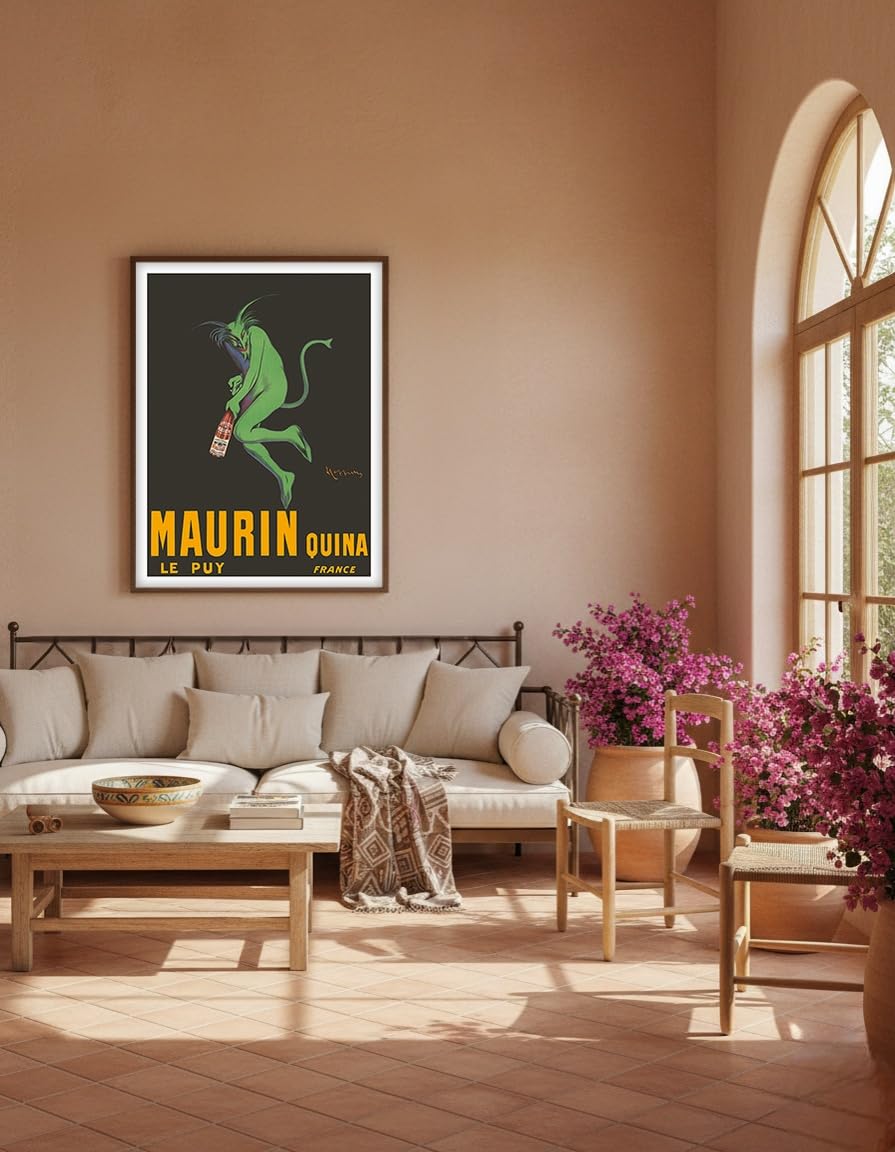Maurin Quina - Quinina Apéritif - Green Devil - Le Puy France