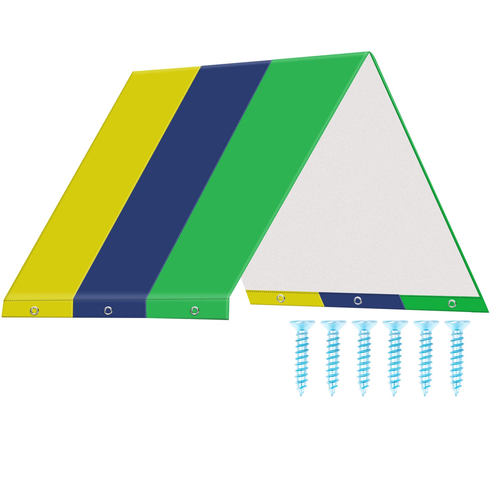 Buy 52" x 89" Playground Replacement Canopy Colorful Playset Canopy