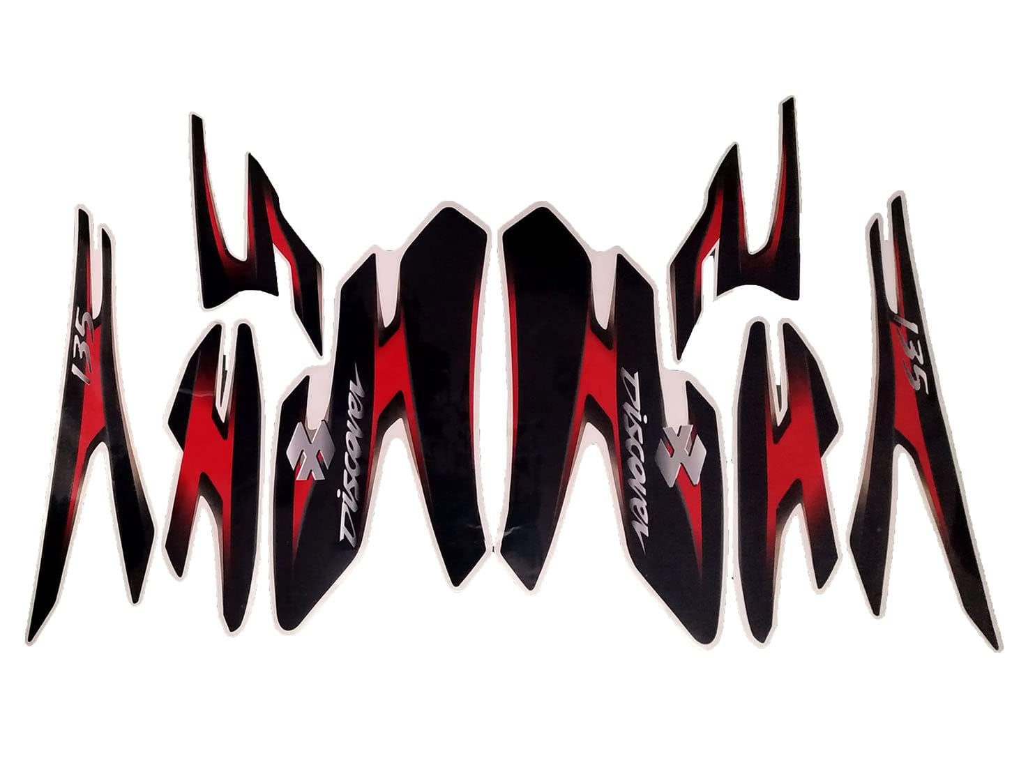 Motorcycle Bike Body Fancy Wrep Stickers & Decals kit Stickers for Discover 135 (EST24211BD04)-picture-21