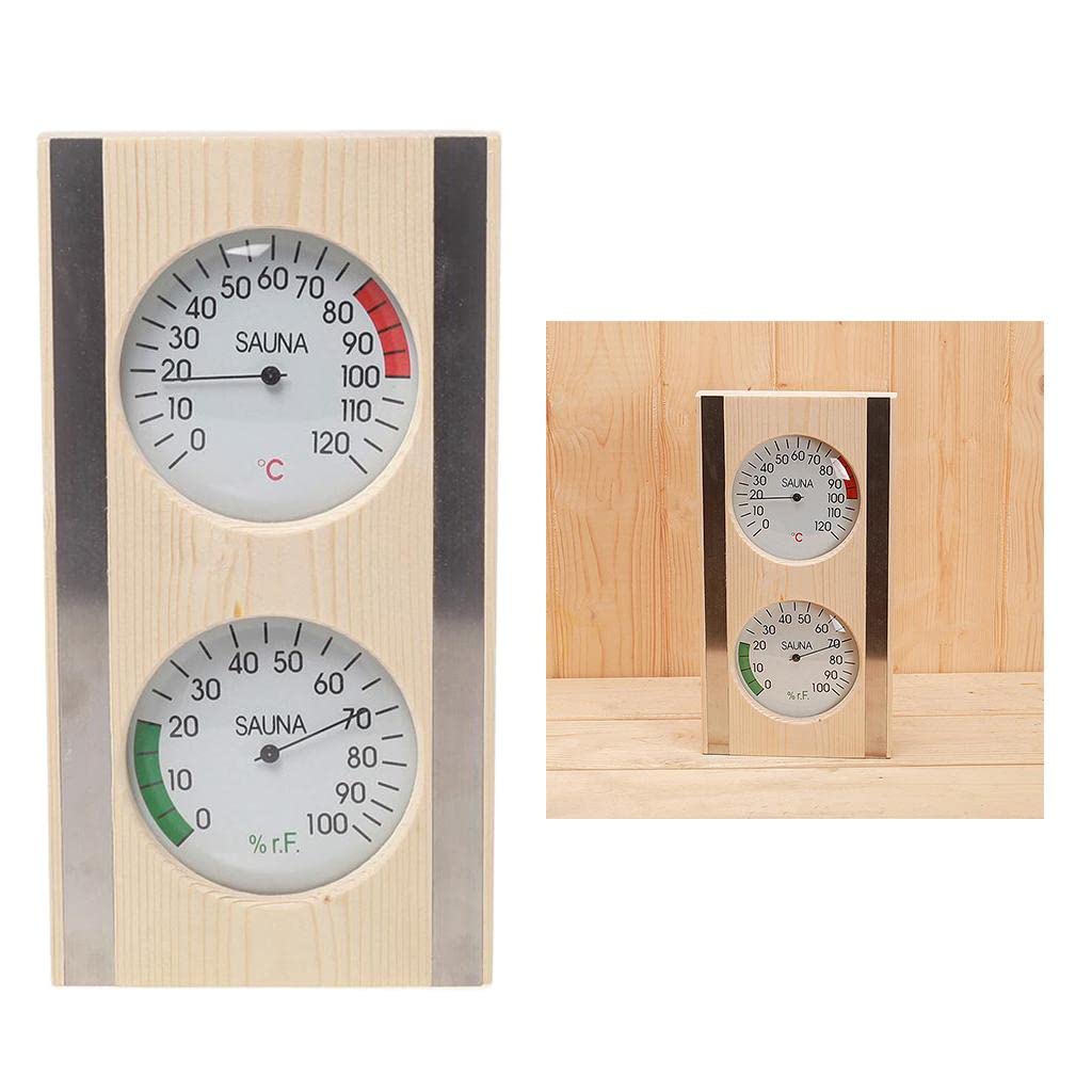 1pc Termometro per Sauna del Legno Igrometro Digitale per Esterni per Interni Durevole