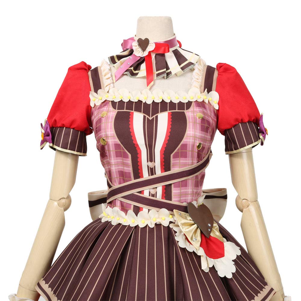 BanGDream! 市ヶ谷有咲 ドタバタハッピーバレンタイン コスプレ Amazon.co.jp: ドタバタハッピーバレンタイン 市ヶ谷 有咲 風