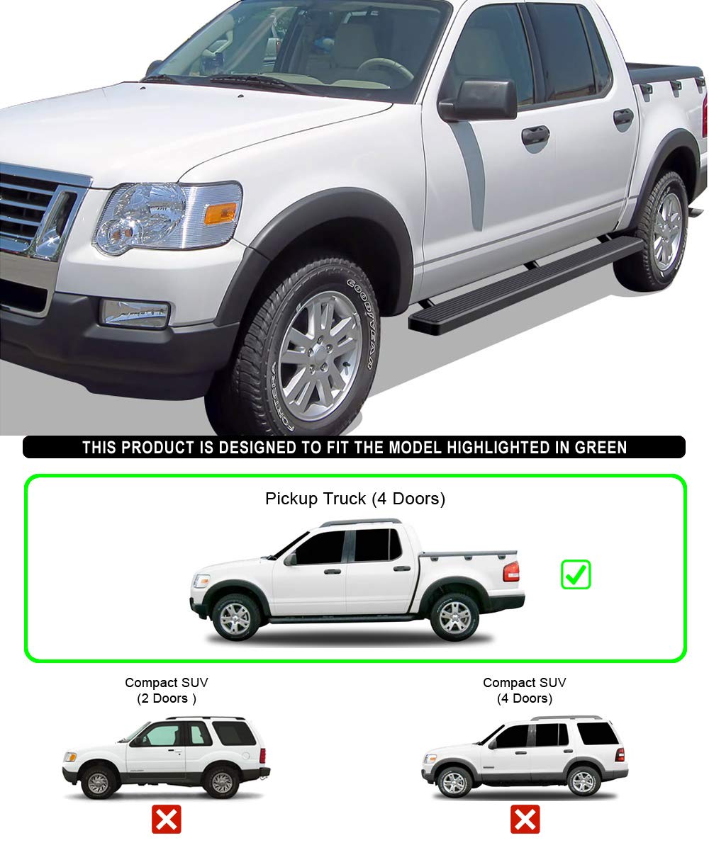 Amazon.com: APS Running Boards (Nerf Bars Side Steps Step Bars