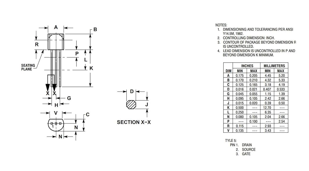 Amazon | Bridgold 20個 (10個 2N5457+10pcs 2N5458) N