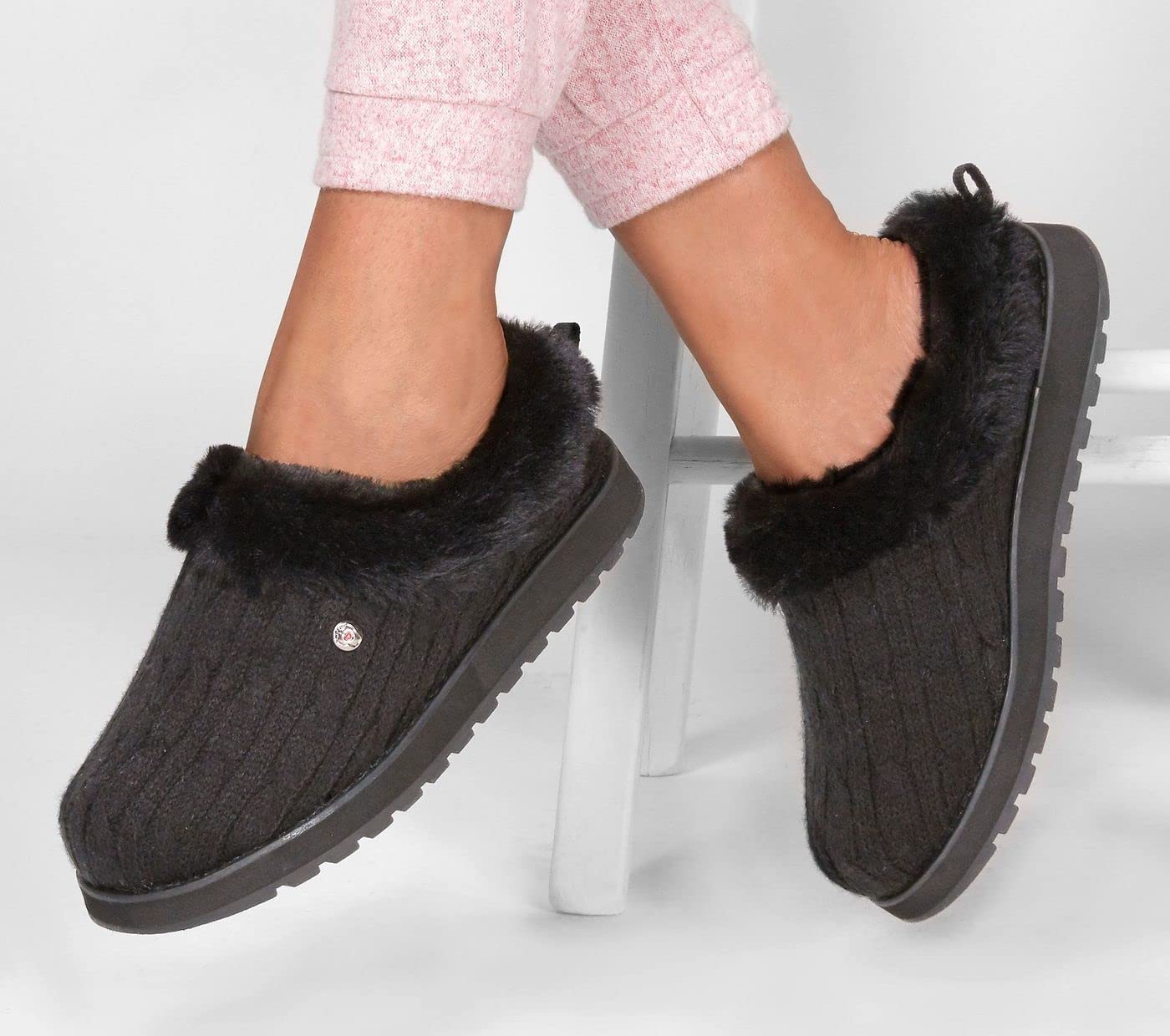 Skechers Keepsakes - Ice Angel Flache Hausschuhe Femme