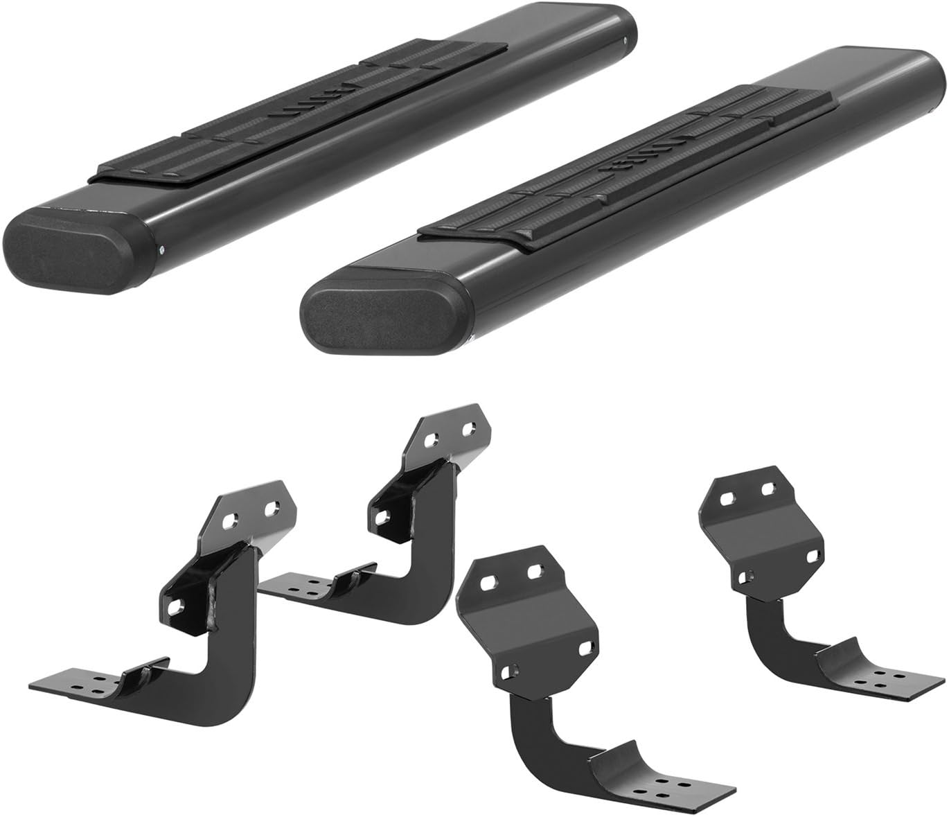 Aries Off Road 4445028 The Standard 6 in. Oval Nerf Bar/Mounting Brackets Incl. Side
