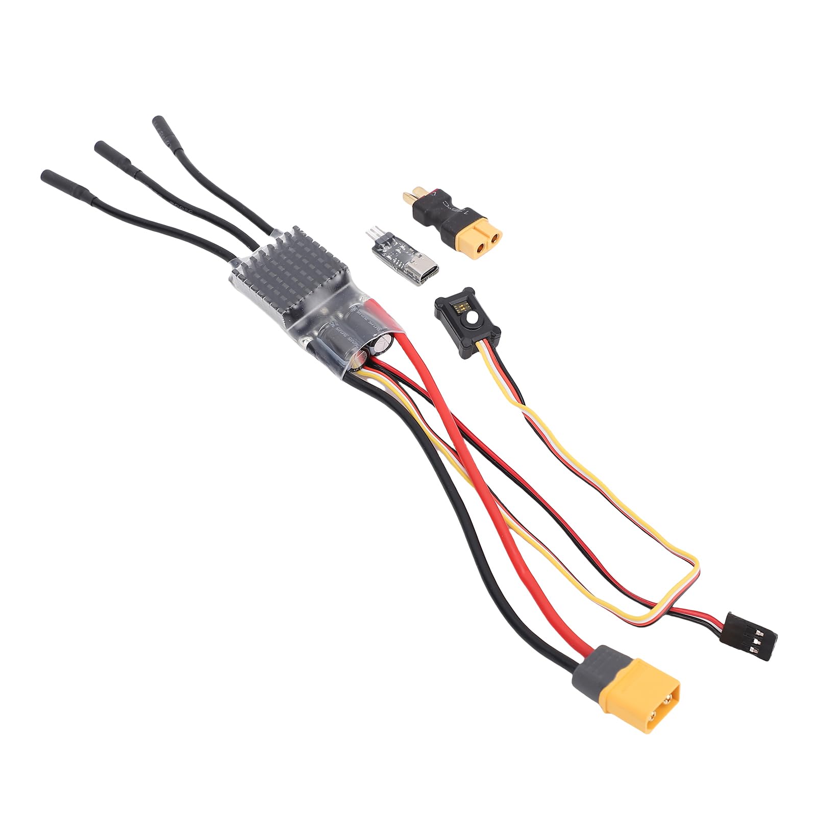 BRRNOO Silnik Bezszczotkowy 2250KV Outrunner i Regulator 80A ESC Zestaw,