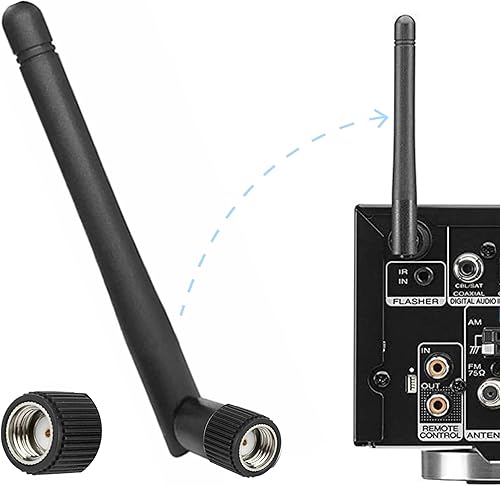 Miniatura 8 de (2 unidades) Antena WiFi para receptores Denon conexión permite señales inalámbricas y Bluetooth