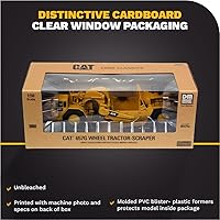 Vista 6 de Diecast Masters Raspador de tractor de ruedas Caterpillar 657G 1:50 - Core Classics Series 85175C