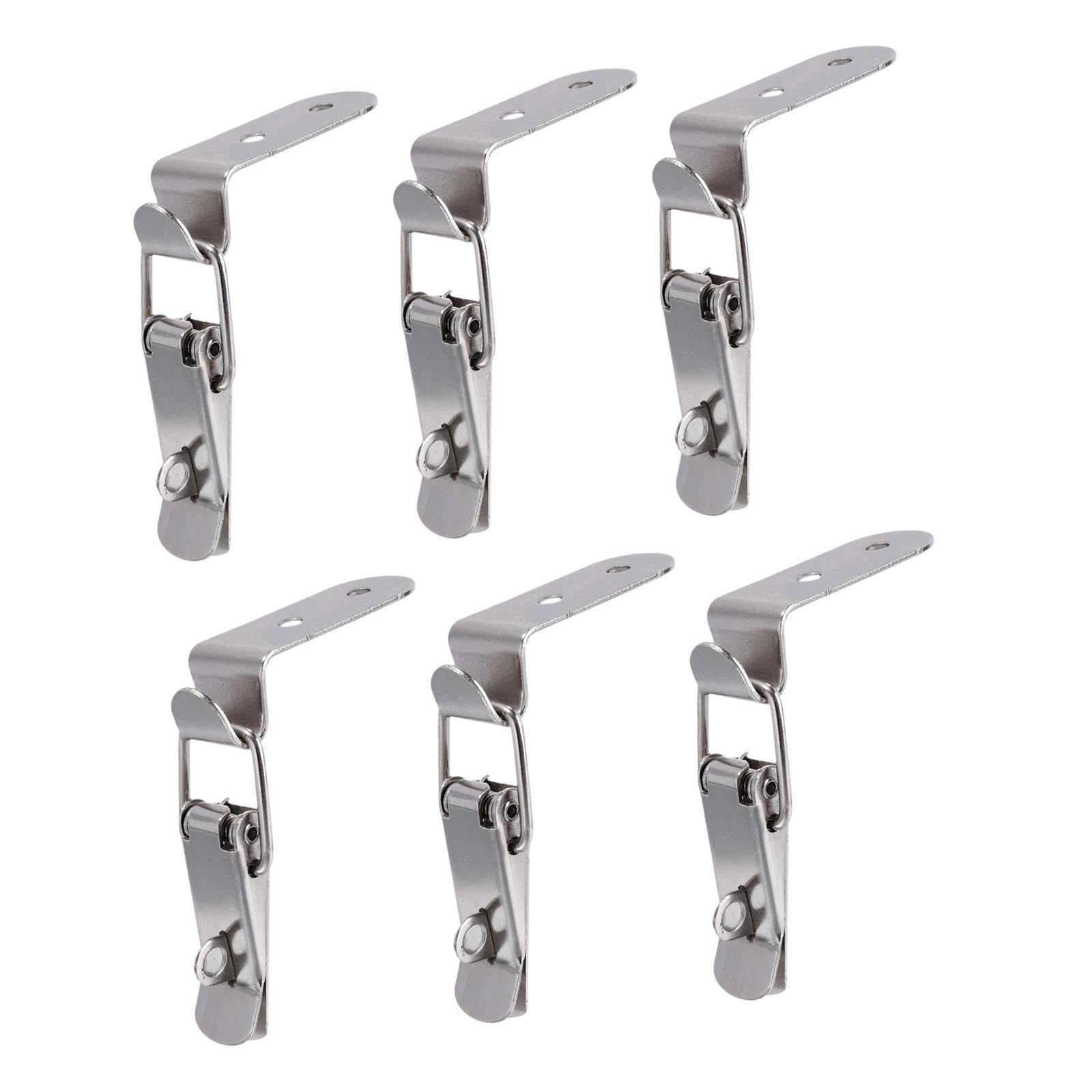 TWISAXC Metal Angle Locking Latch Key To Organizing Toolboxes And Drawers In Homes Or Offices Tough And Not Easy To Deform Right Angle Door Hasp Latch Hasp