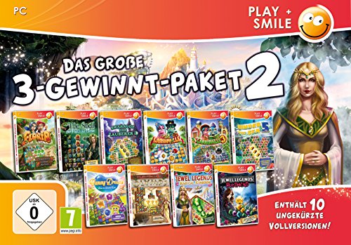Preisvergleich Produktbild Das große 3-Gewinnt-Paket 2 PC