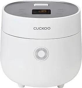 CUCKOO Micom 3-Cup Uncooked / 6-Cup Cooked Rice Cooker with Nonstick Inner Pot and Fuzzy Logic Technology