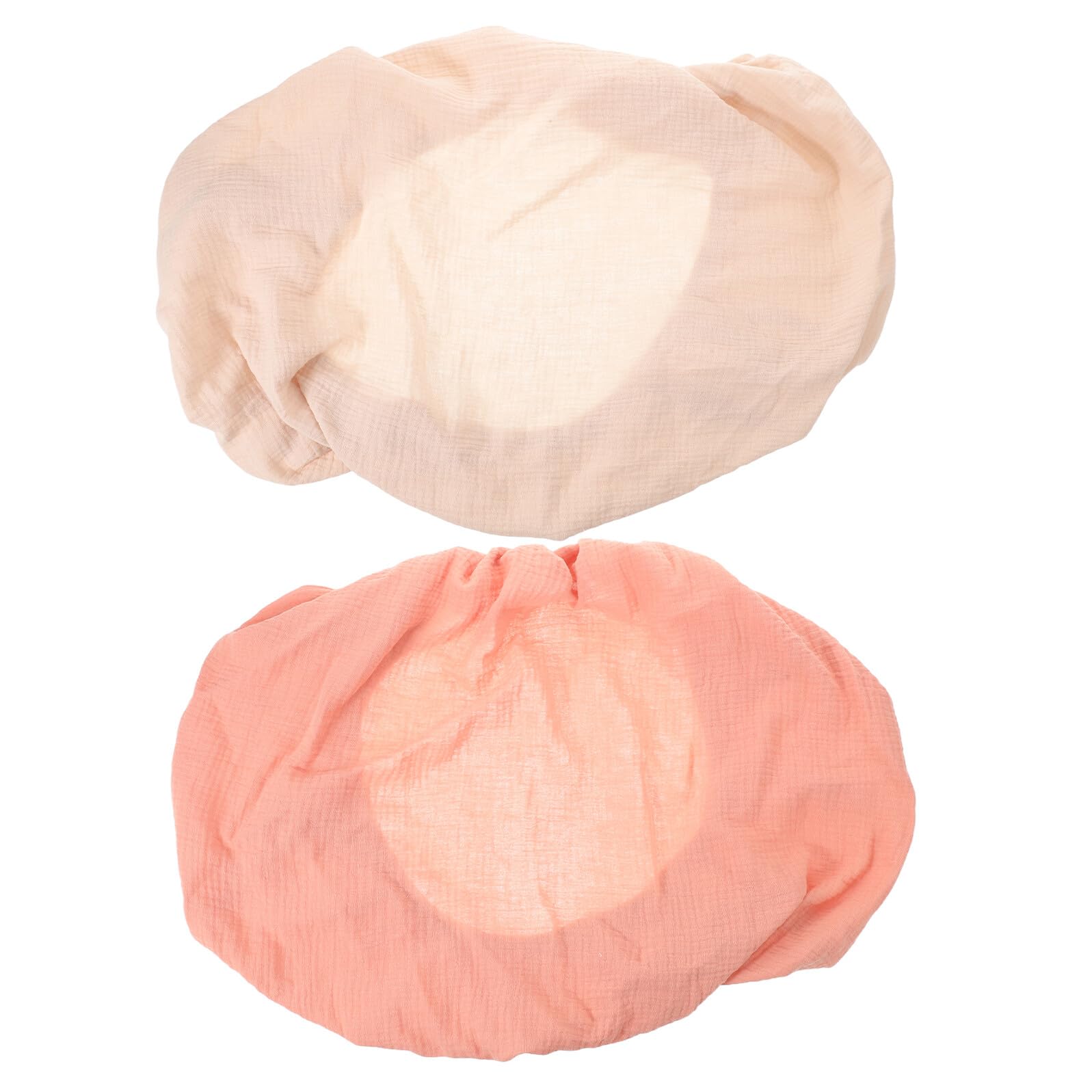 SECFOU Juego de Sábanas Ajustables para Cuna, 2 Piezas de Muselina